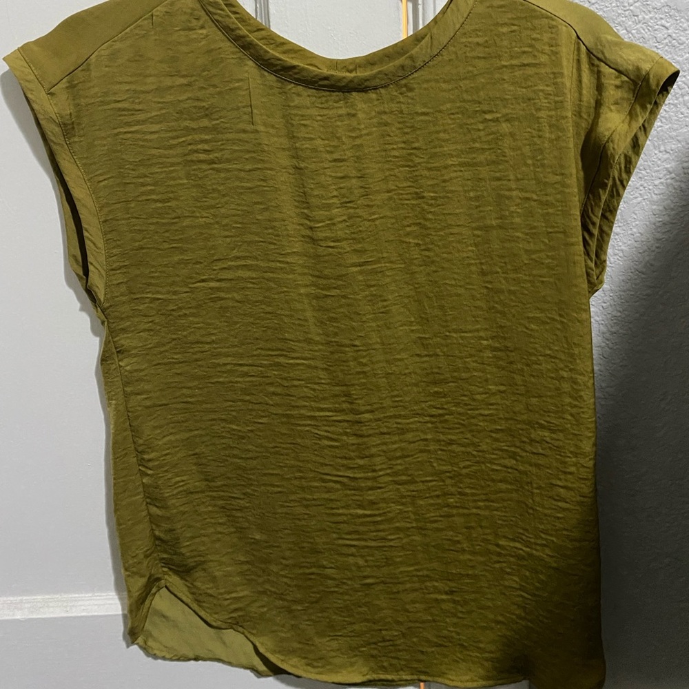 Green blouse